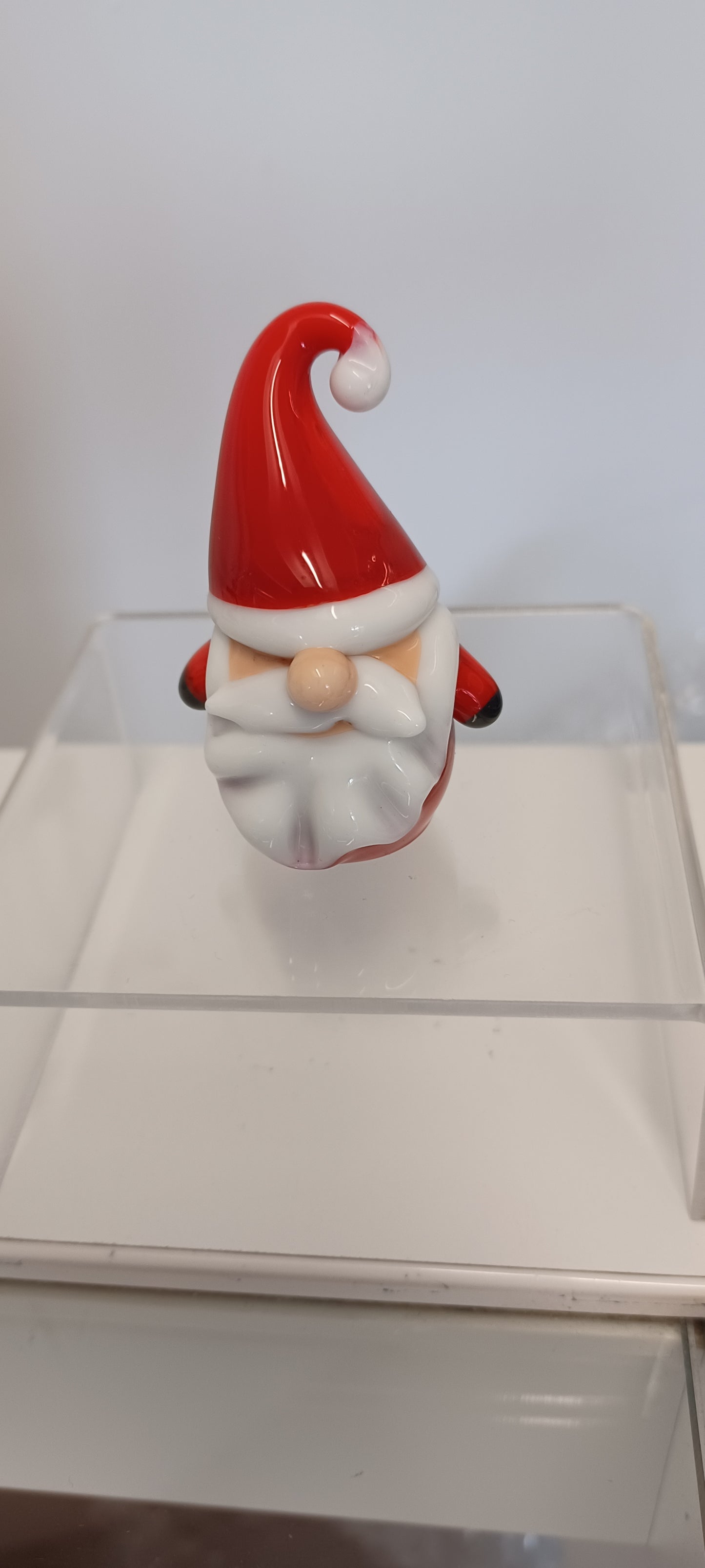 Glass Santa