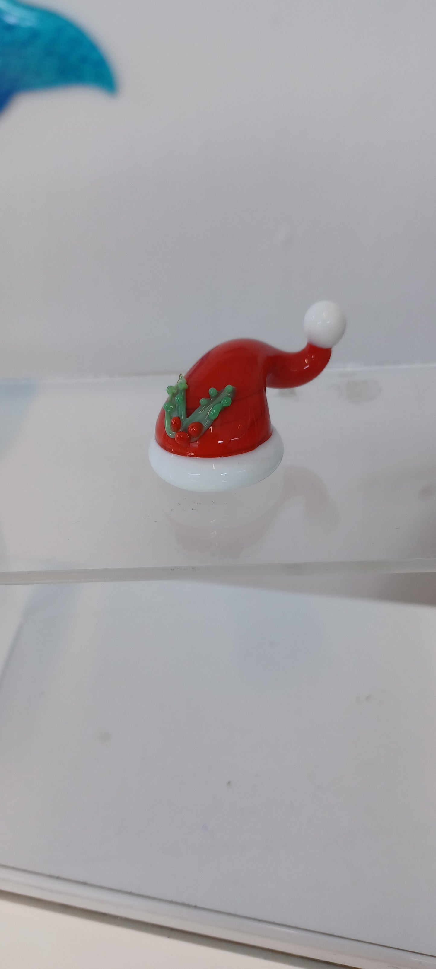 Glass Christmas Hat