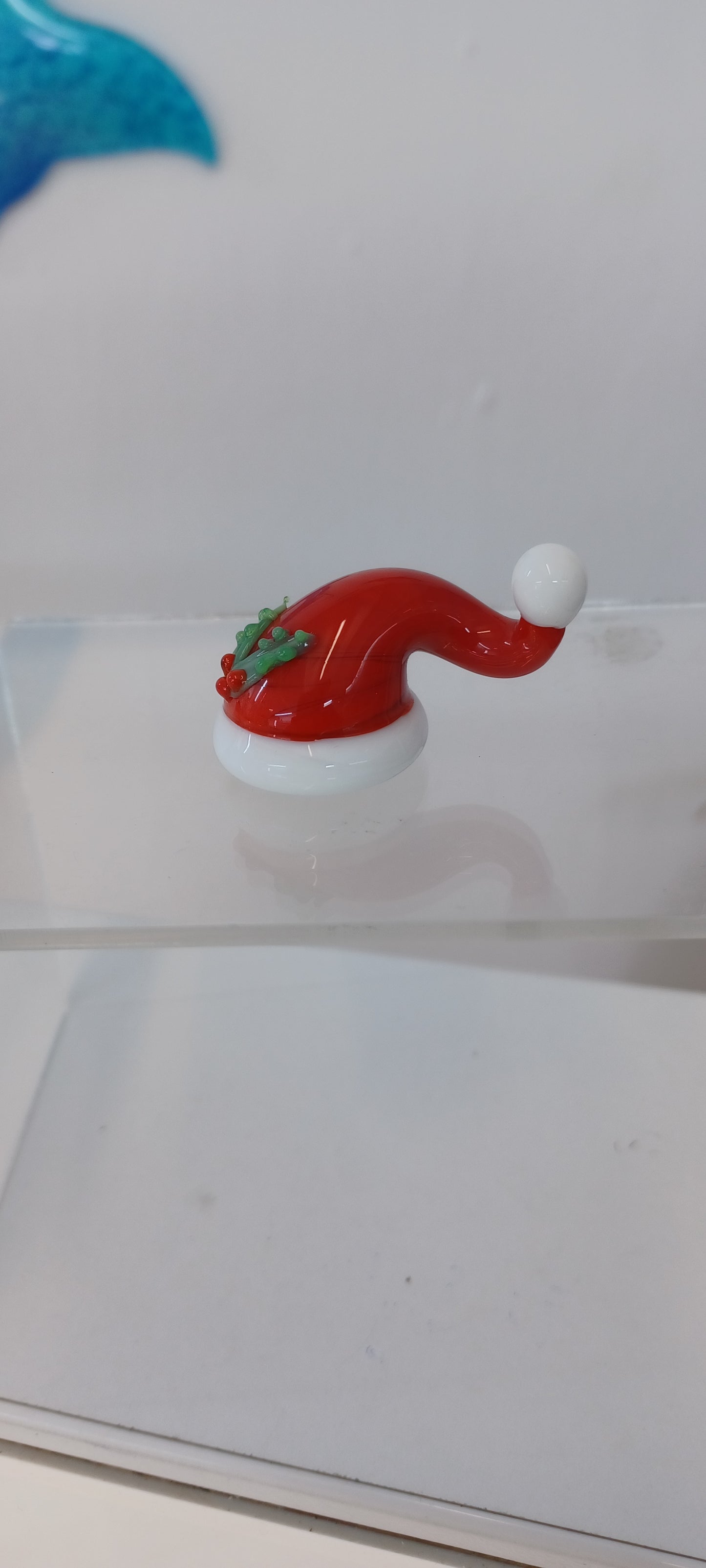 Glass Christmas Hat