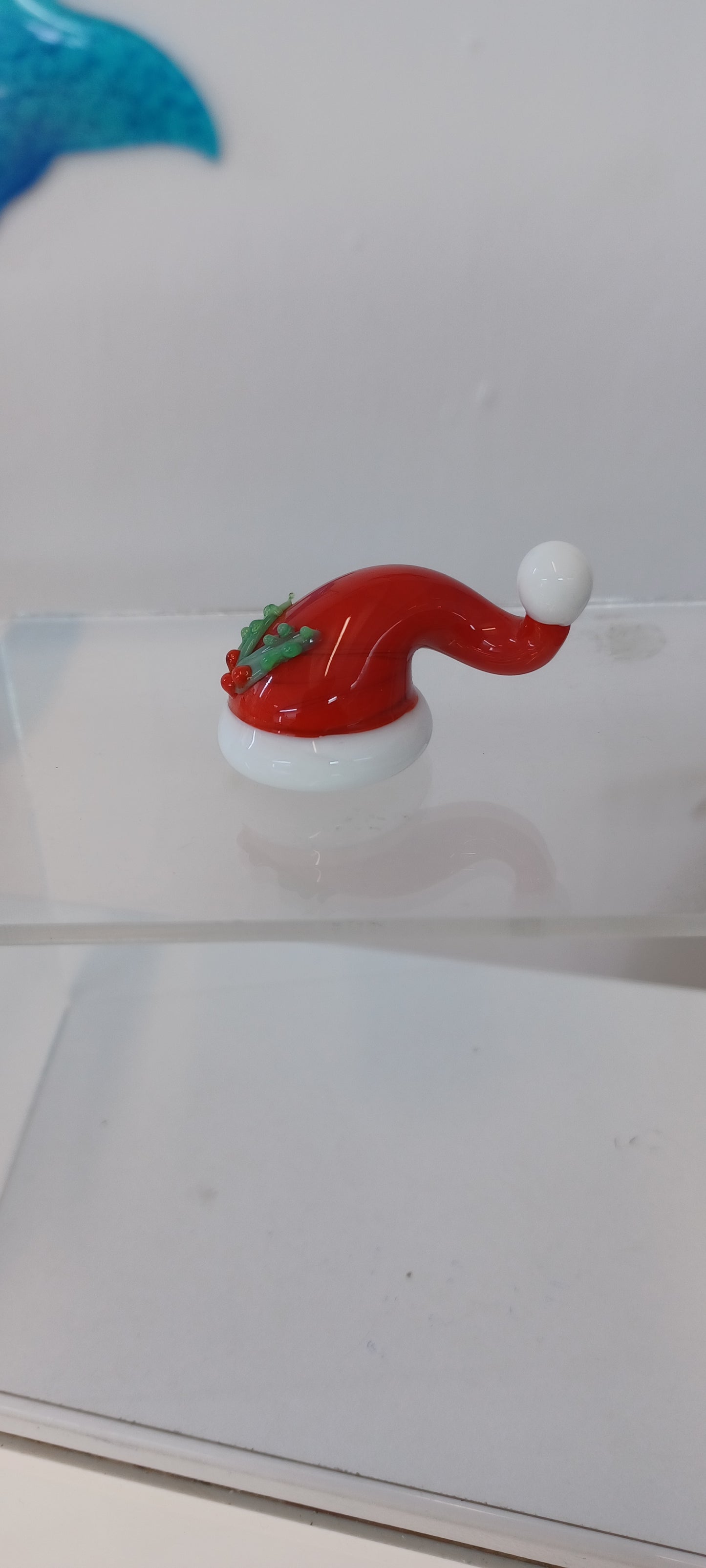 Glass Christmas Hat