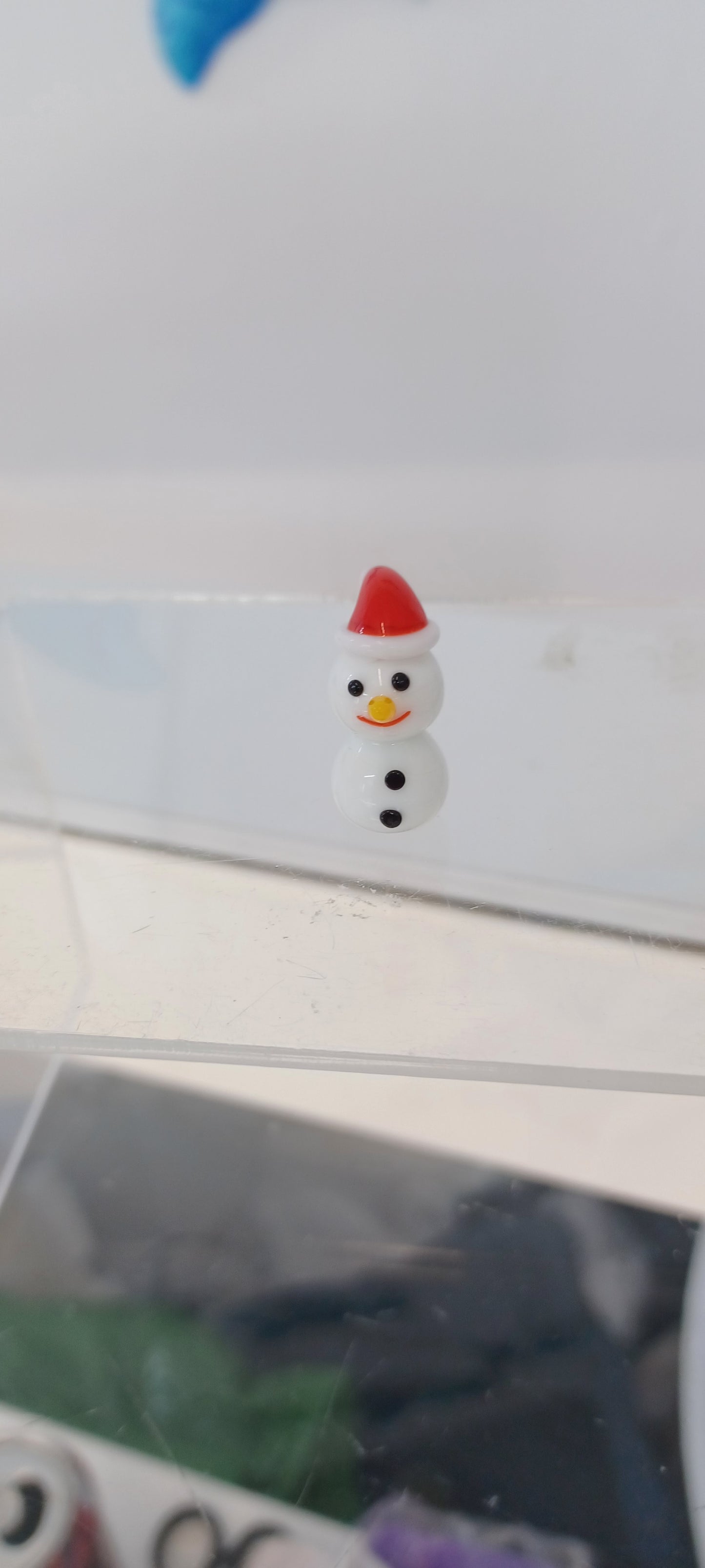 Glass Snowman