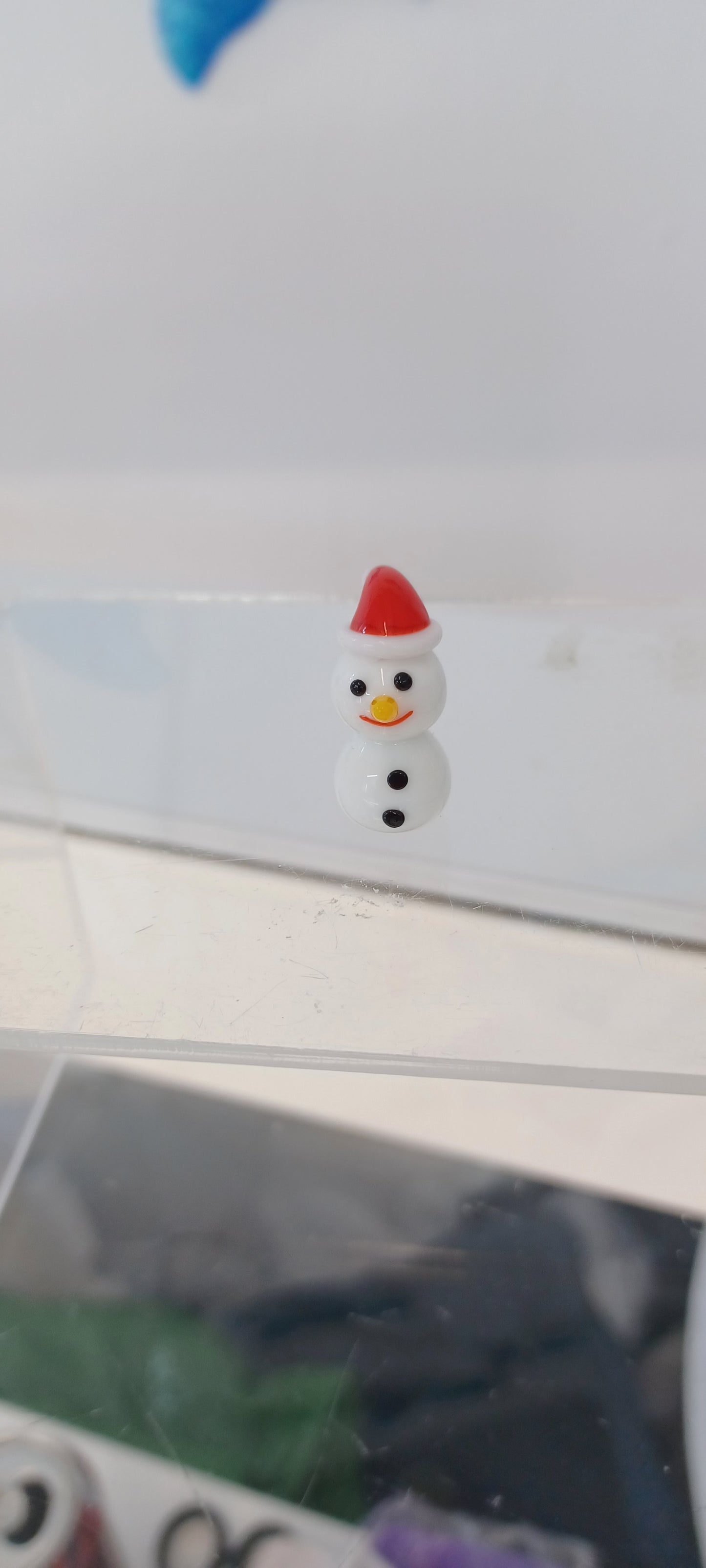 Glass Snowman