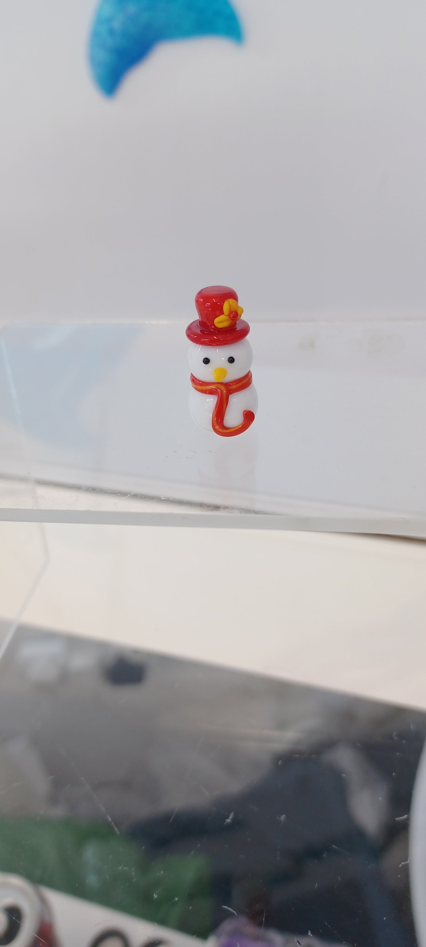 Glass Snowman