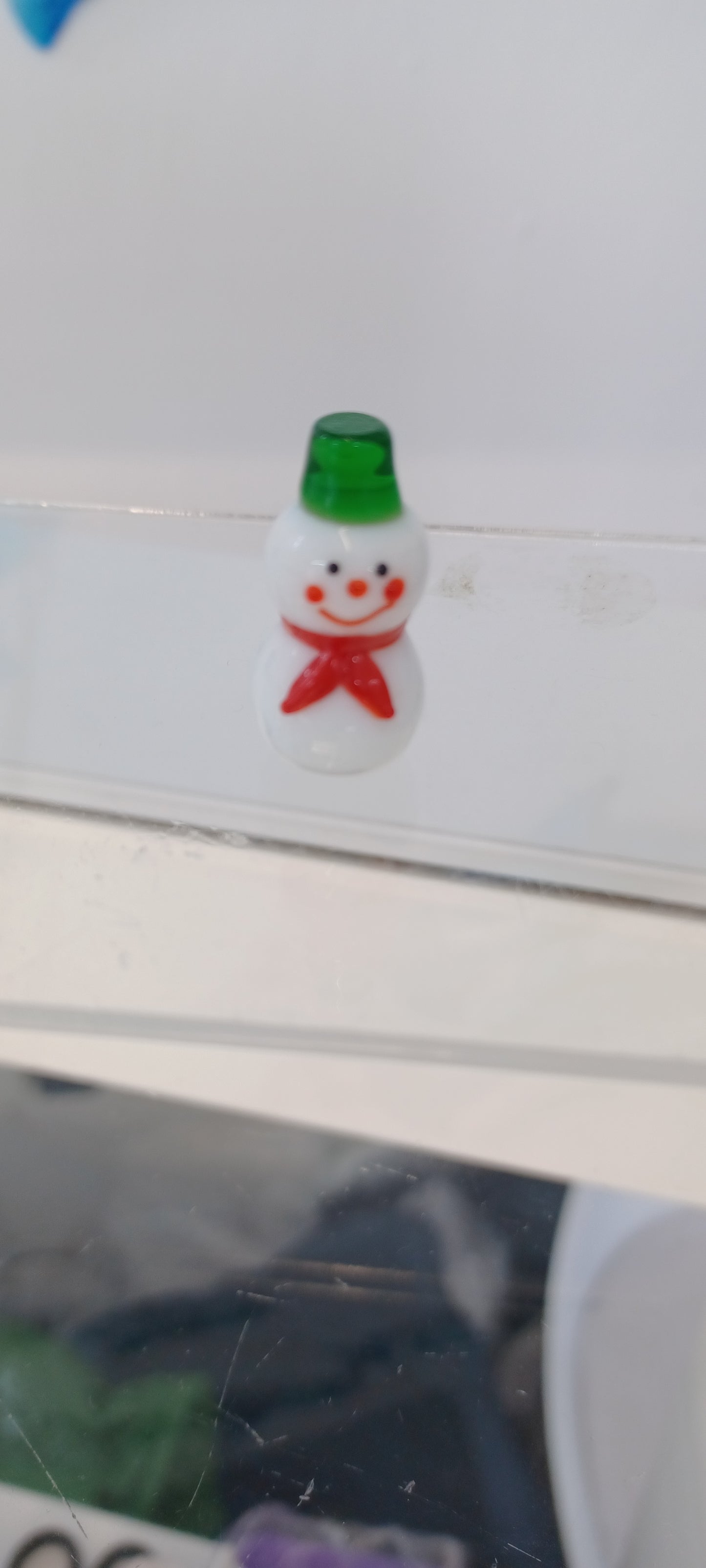 Glass Snowman