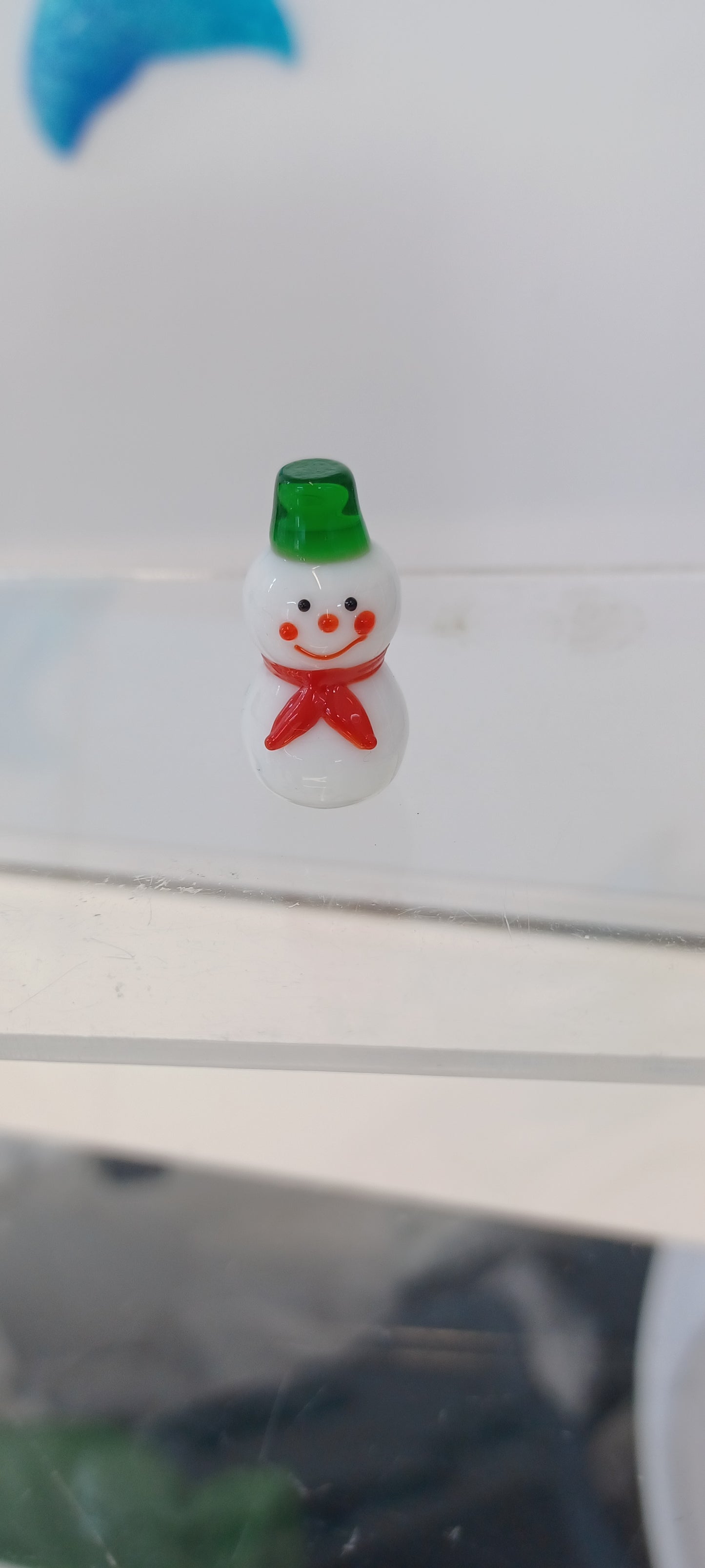 Glass Snowman