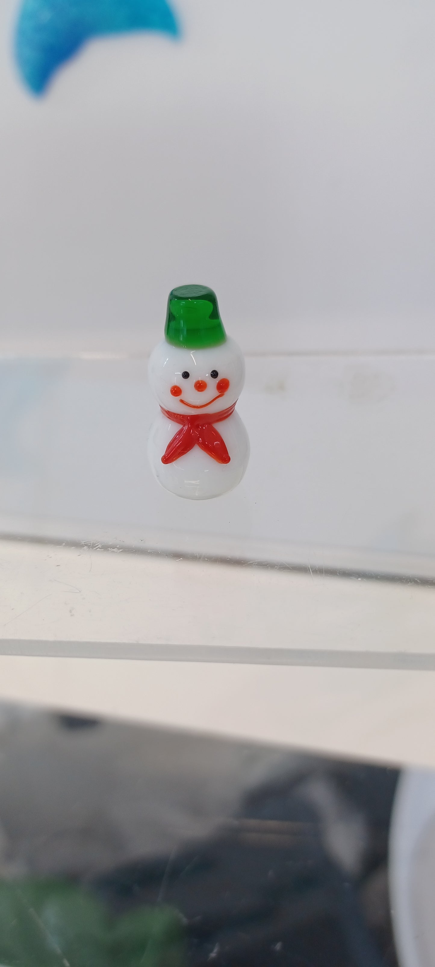 Glass Snowman