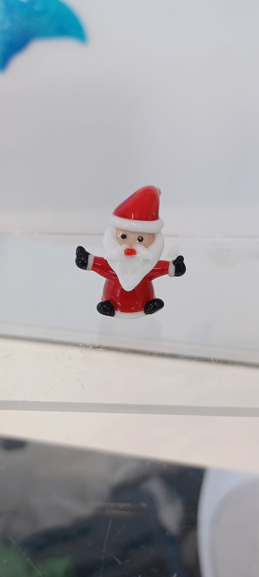 Glass Santa