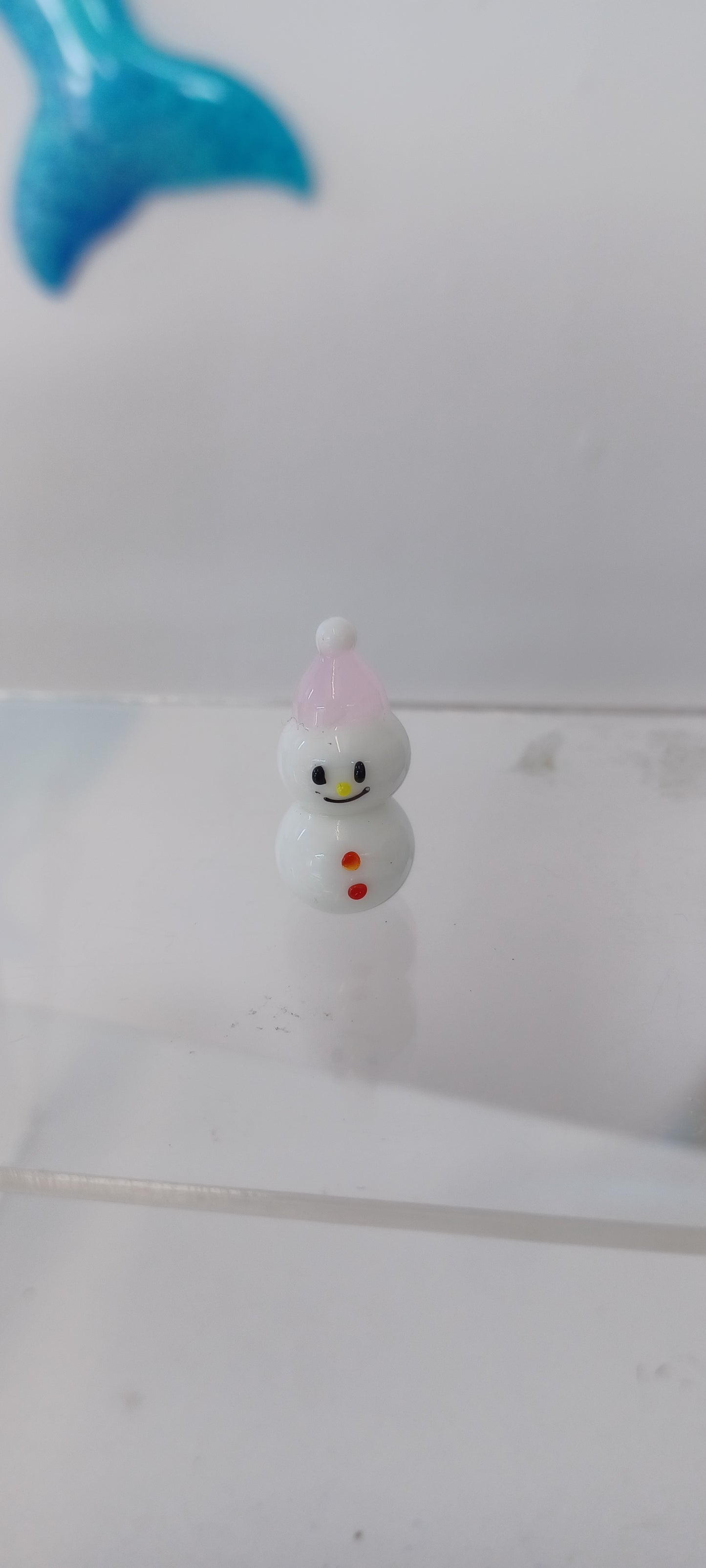 Glass Snowman