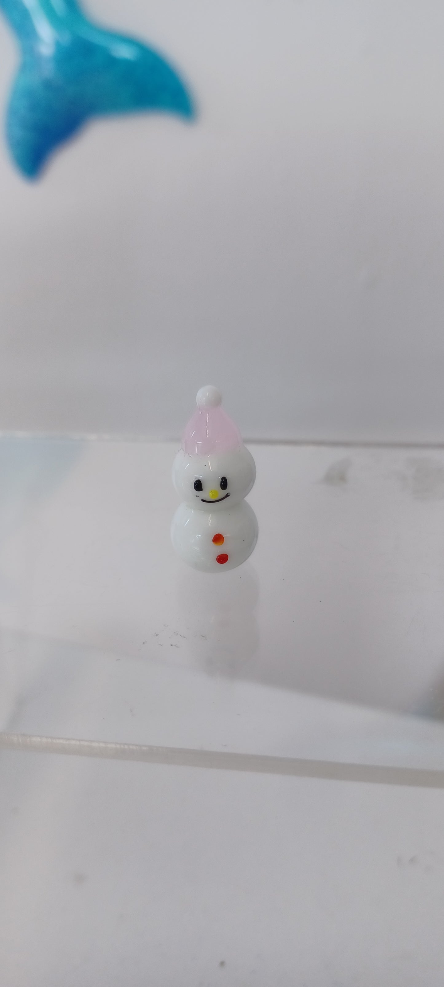 Glass Snowman